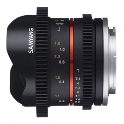 Samyang 8mm T3.1 Samsung NX VDSLR Fish-eye